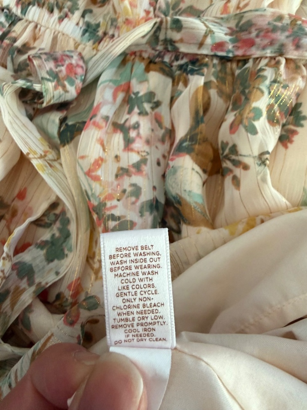 Lauren Conrad Chiffon Dress - Size Medium - Picture 4 of 10